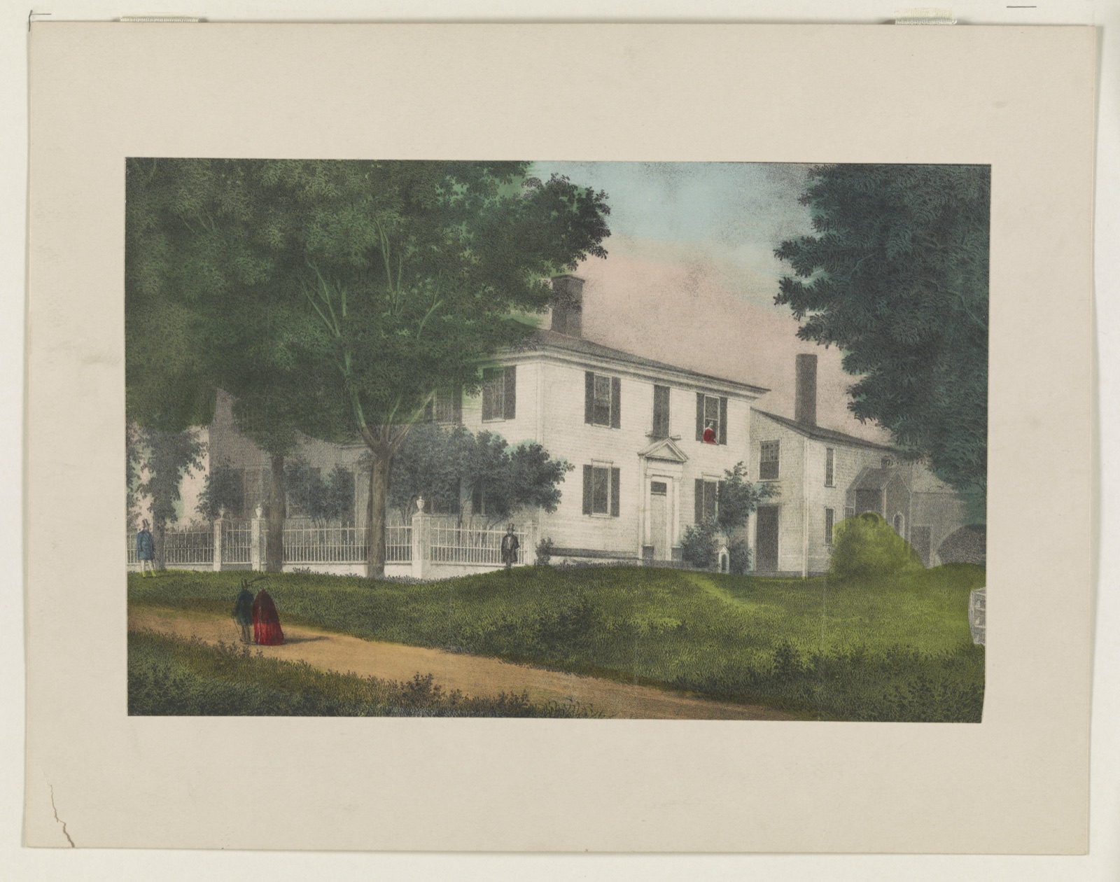 [The birth place of Genl. Frank Pierce, Hillsboro New Hampshire] — N. Currier (Firm)