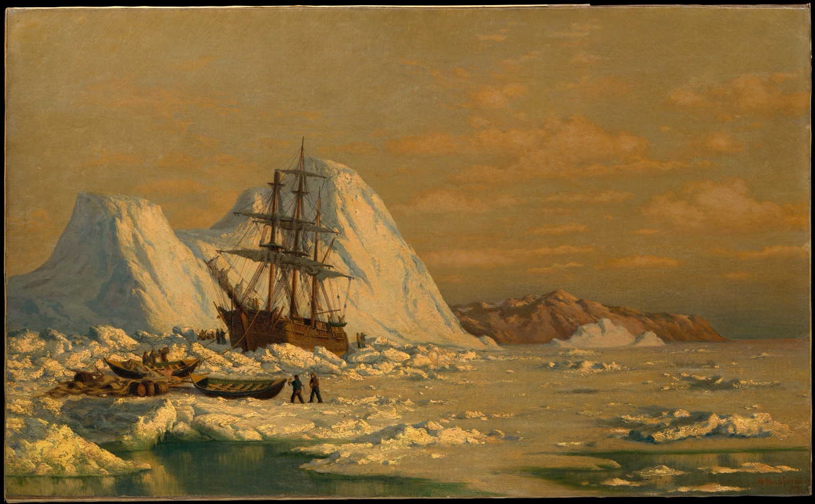 An Incident of Whaling — William Bradford