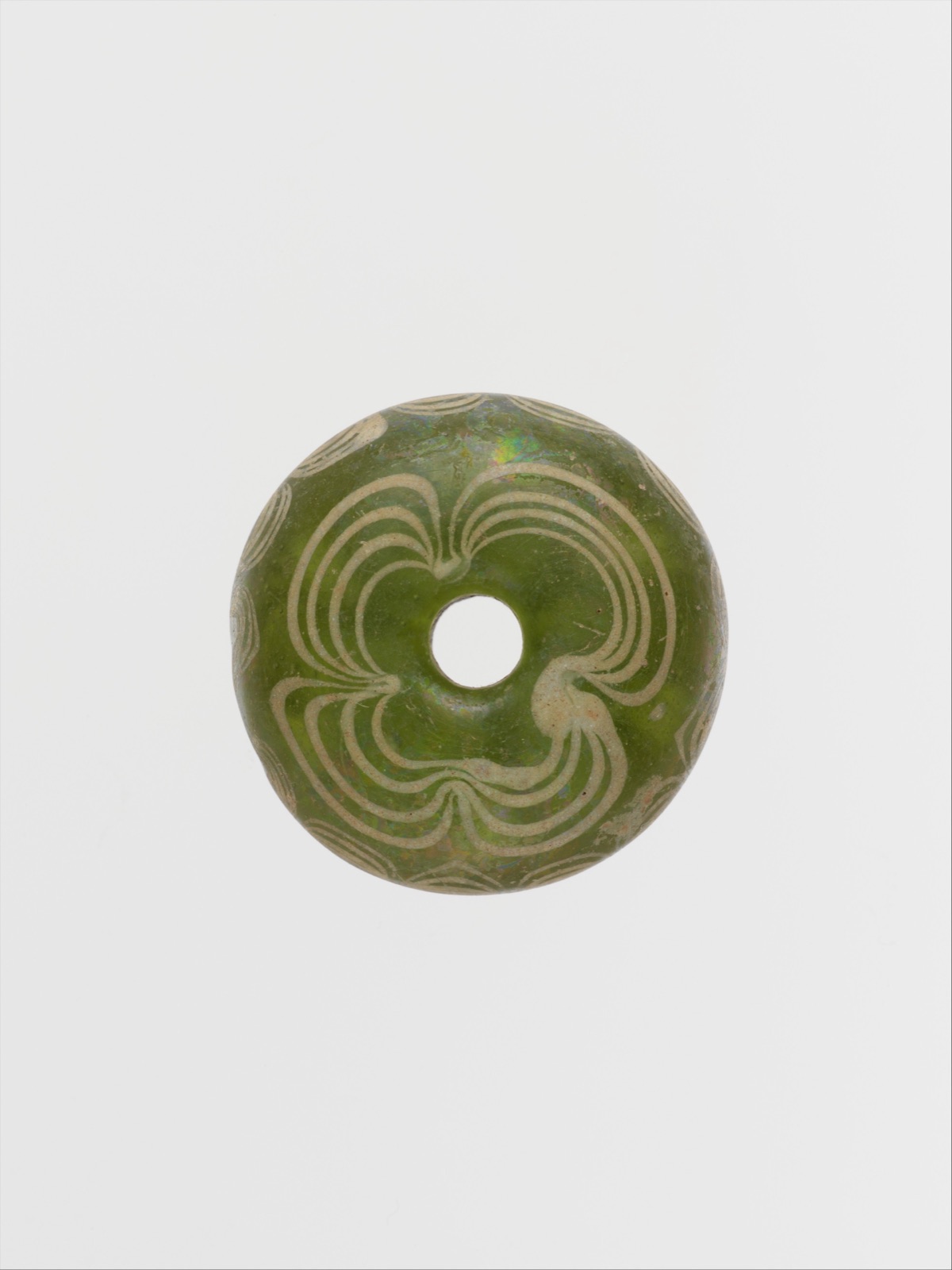 Glass whorl or bead