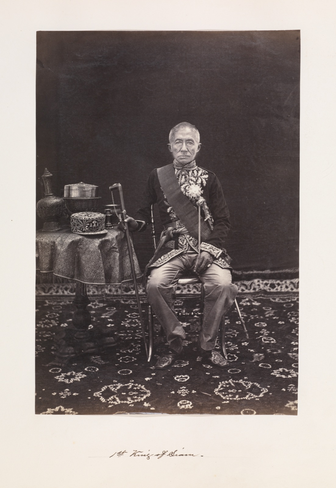 First King of Siam — John Thomson