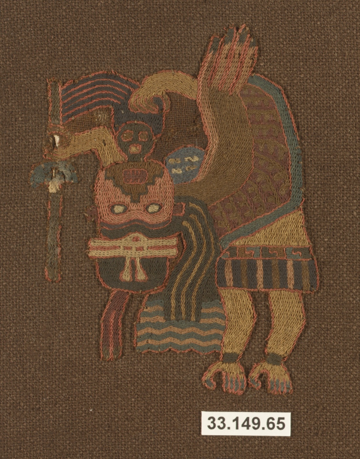 Embroidered Mantle Fragment