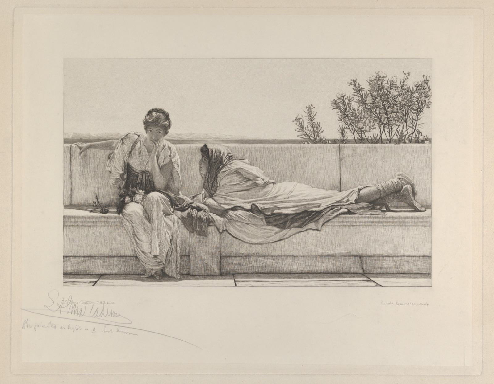 Pleading — Sir Lawrence Alma-Tadema