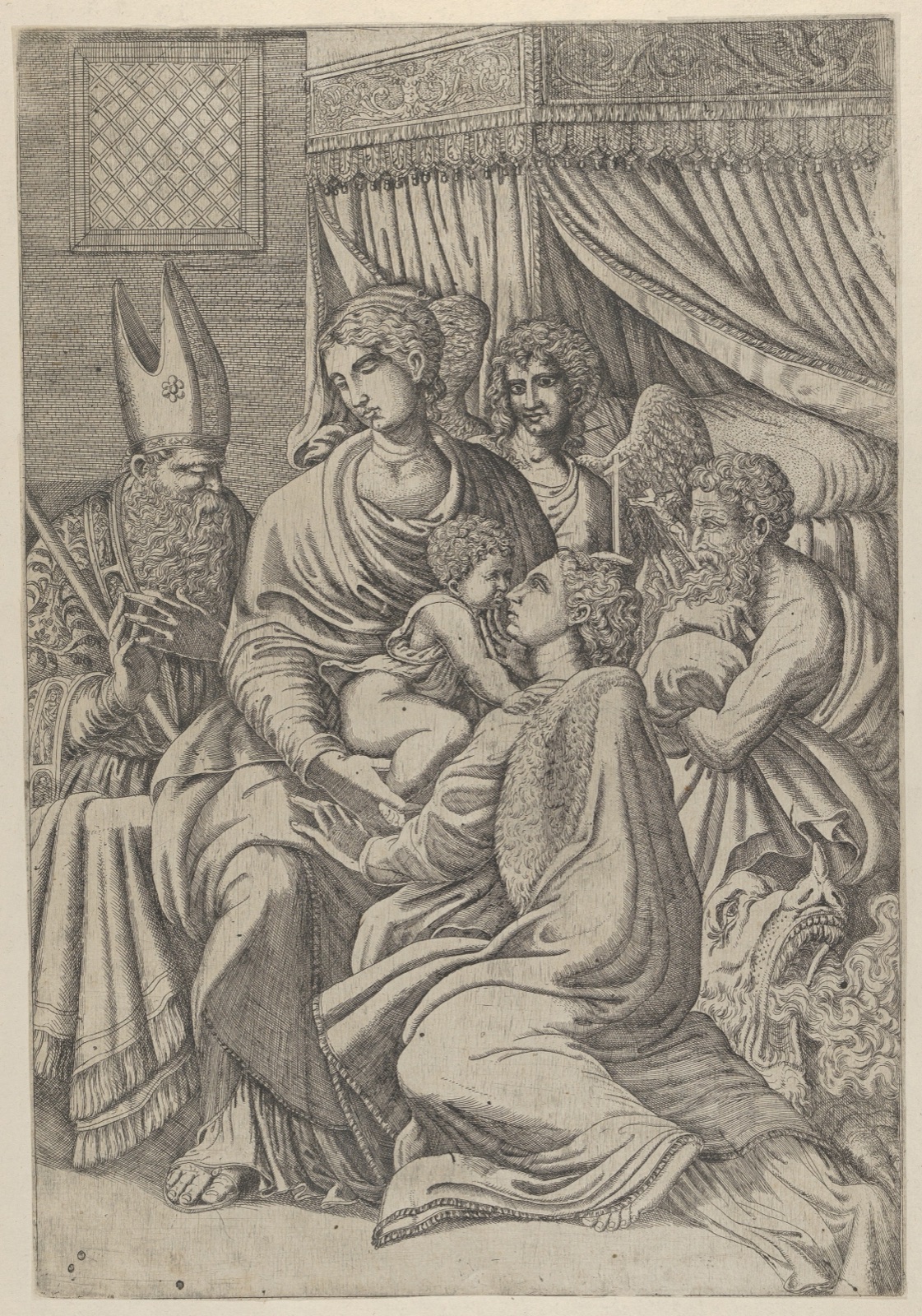 Madonna of Saint Margaret — Master IQV