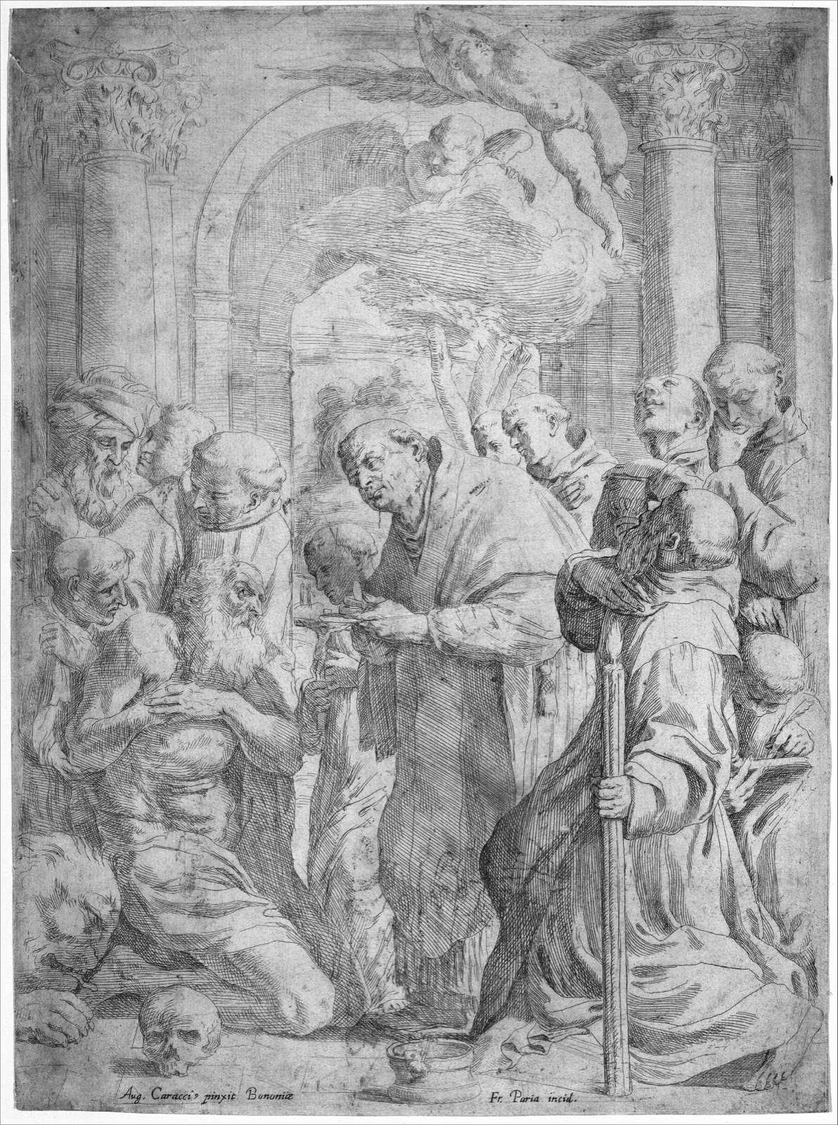 The Last Communion of Saint Jerome — François Perrier