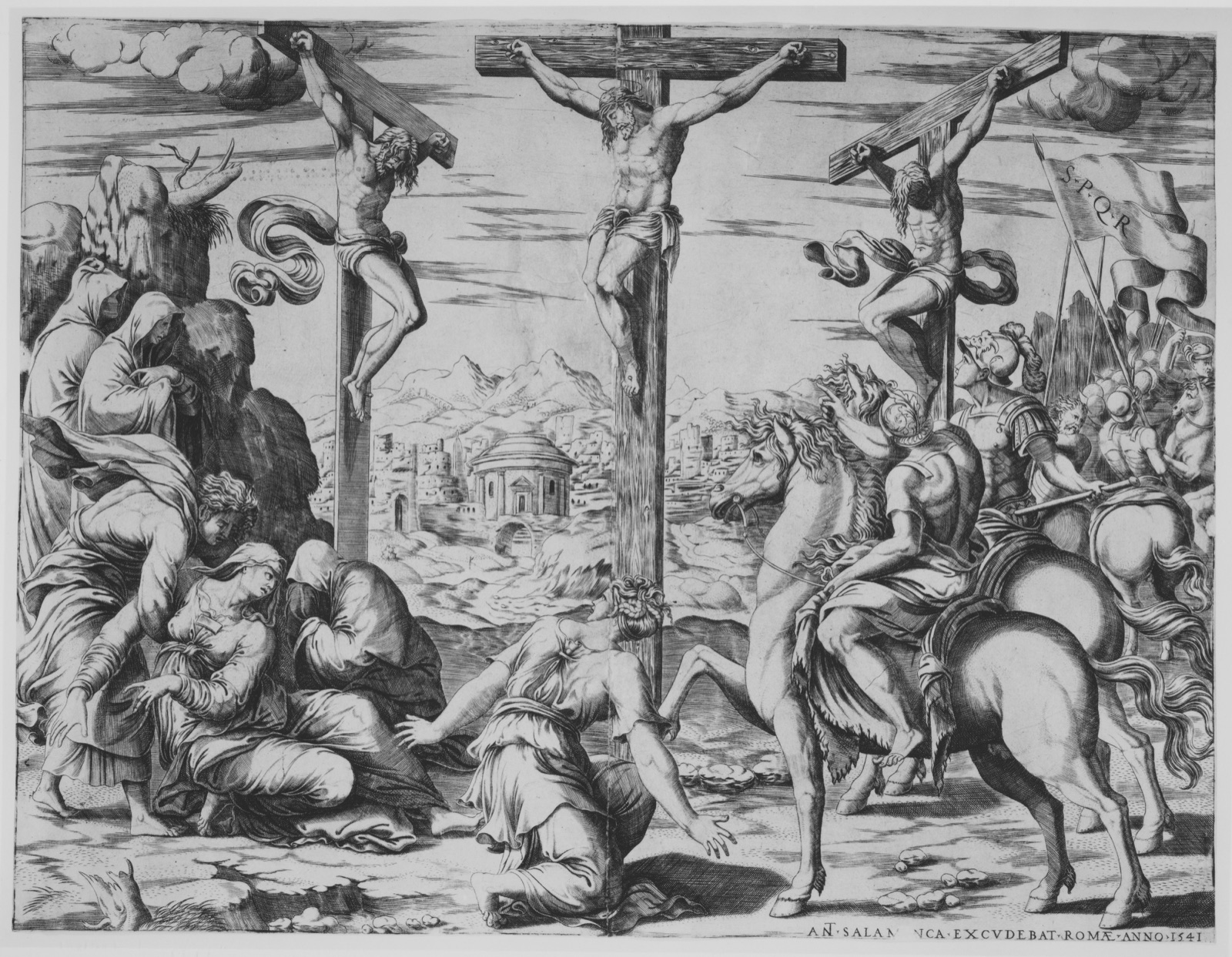 Crucifixion — Anonymous, Italian, 16th century