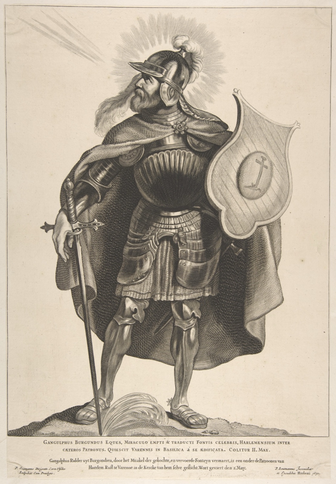 St. Gangulphus — Cornelis Visscher