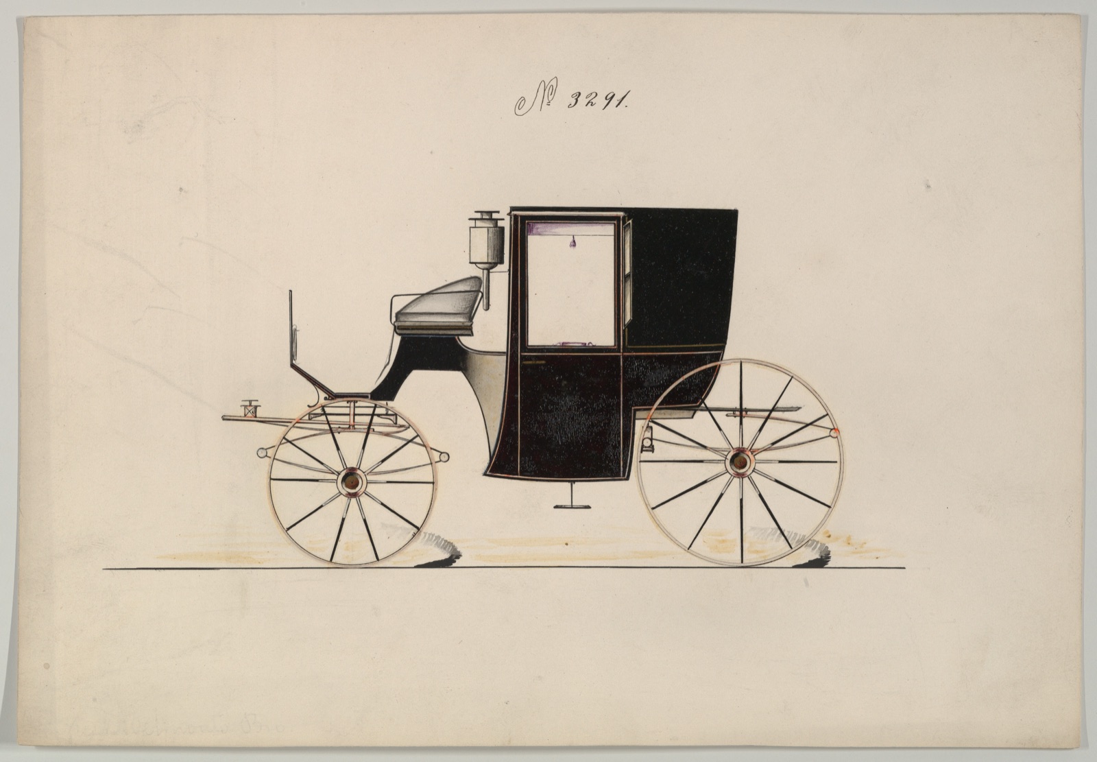 Brougham #3291 — Brewster & Co.