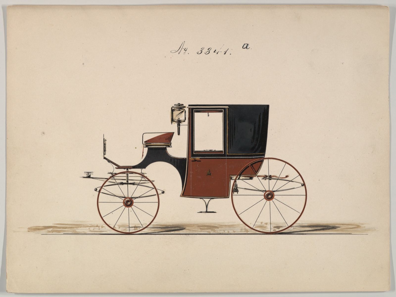 Brougham #3341a — Brewster & Co.