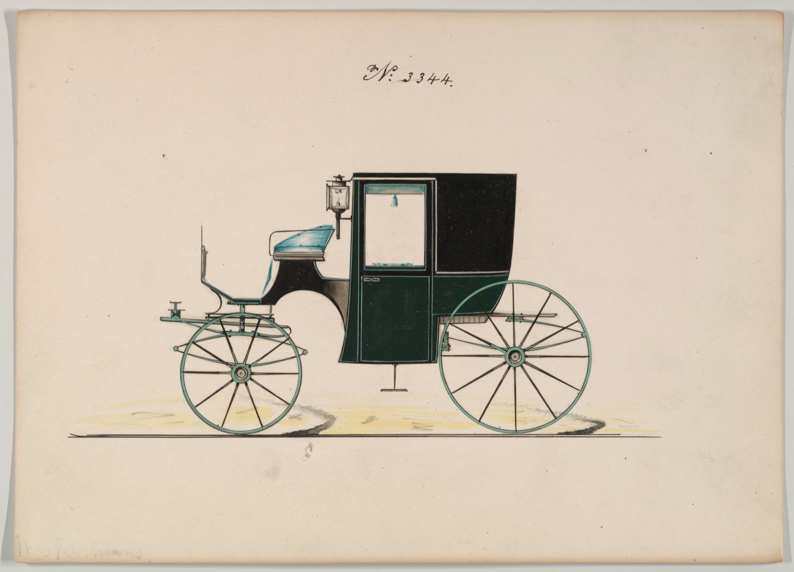Brougham #3344 — Brewster & Co.