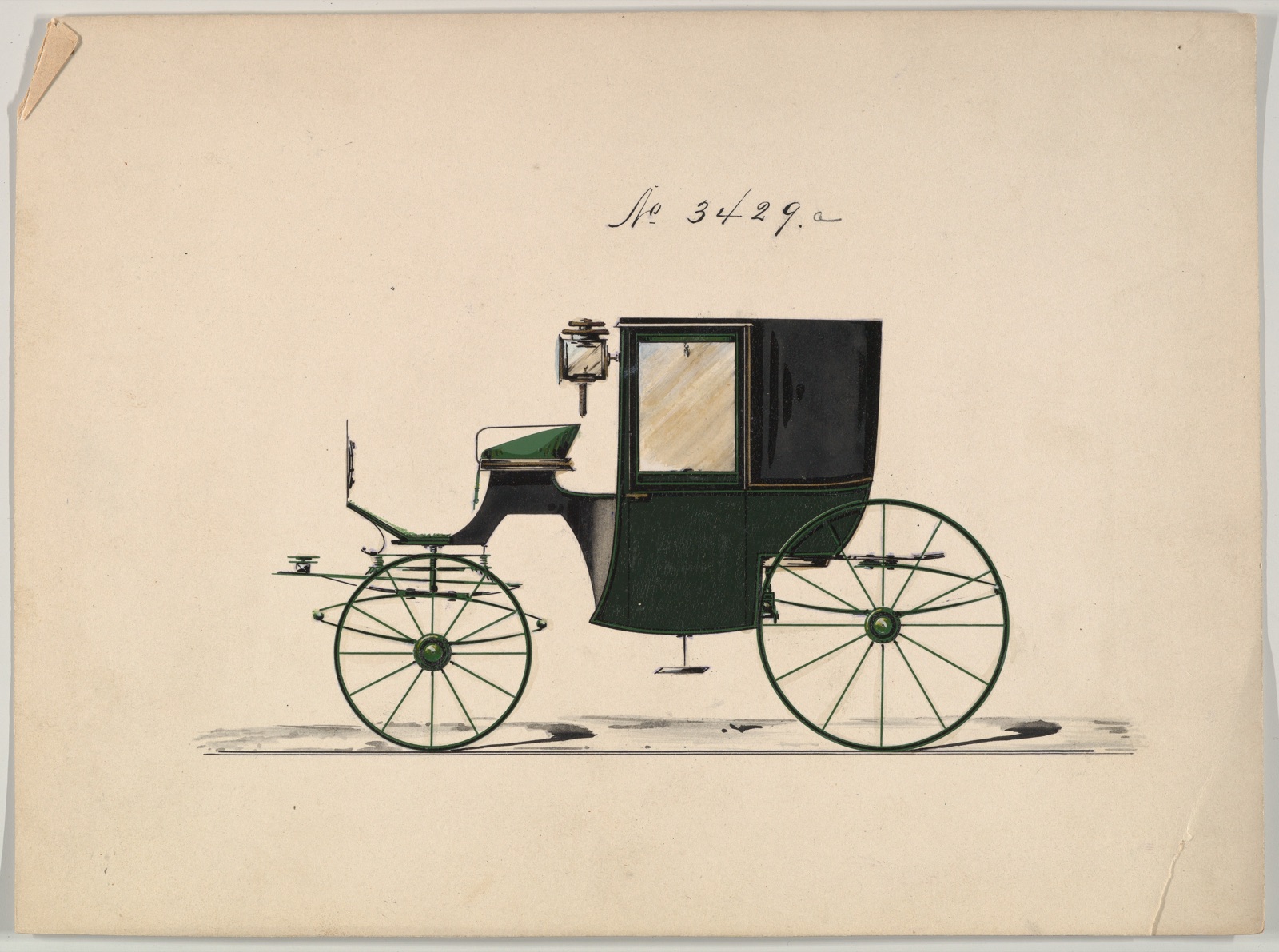 Brougham #3429a — Brewster & Co.