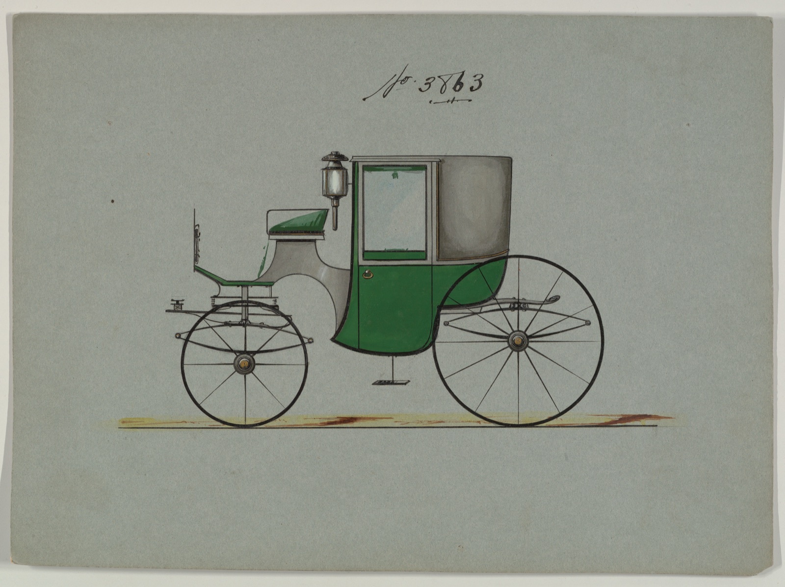 Brougham #3863 — Brewster & Co.