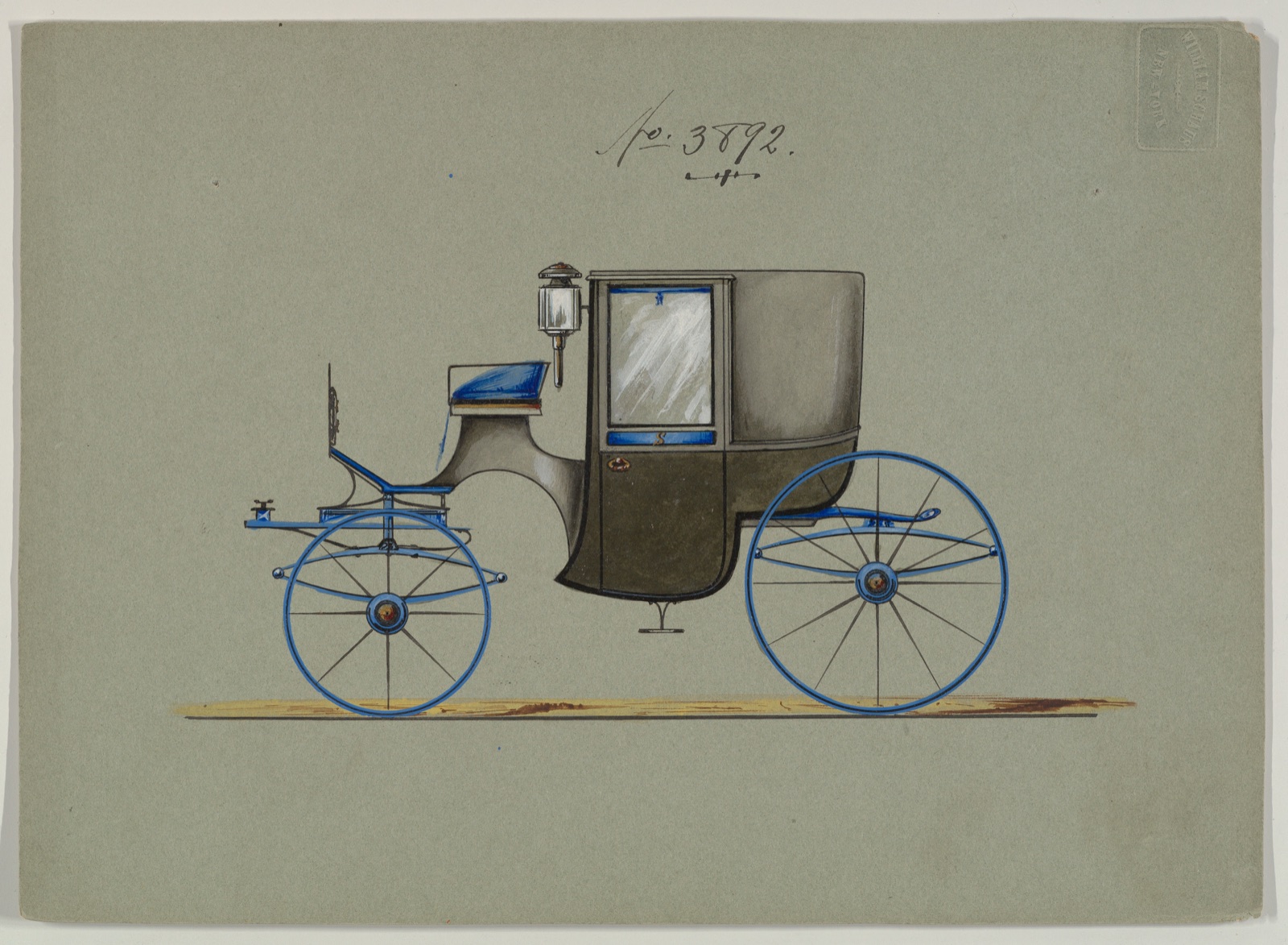 Brougham #3892 — Brewster & Co.