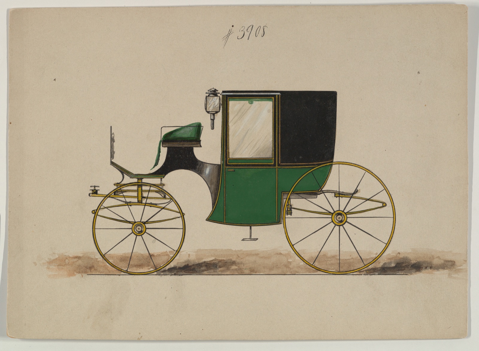 Brougham #3908 — Brewster & Co.