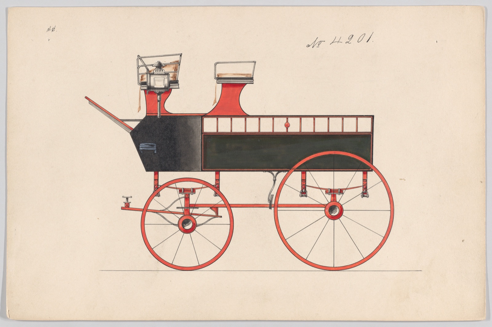 Wagonette Break #4201 — Brewster & Co.