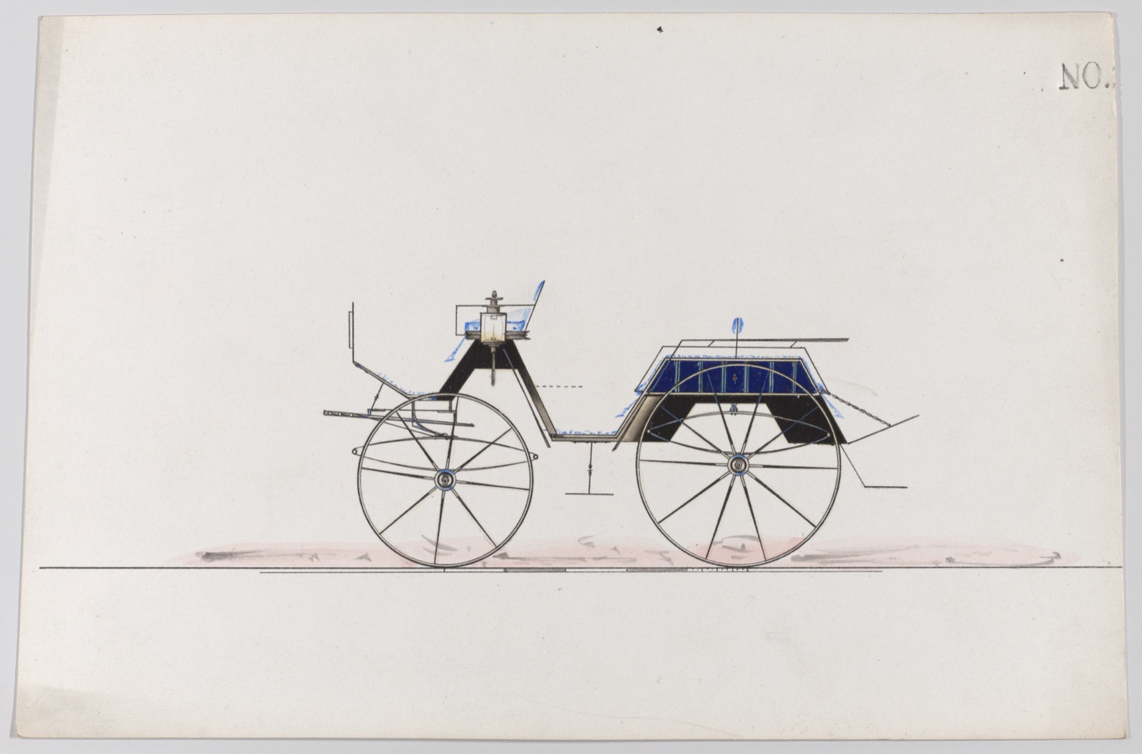 Carriage Design (unnumbered) — Brewster & Co.