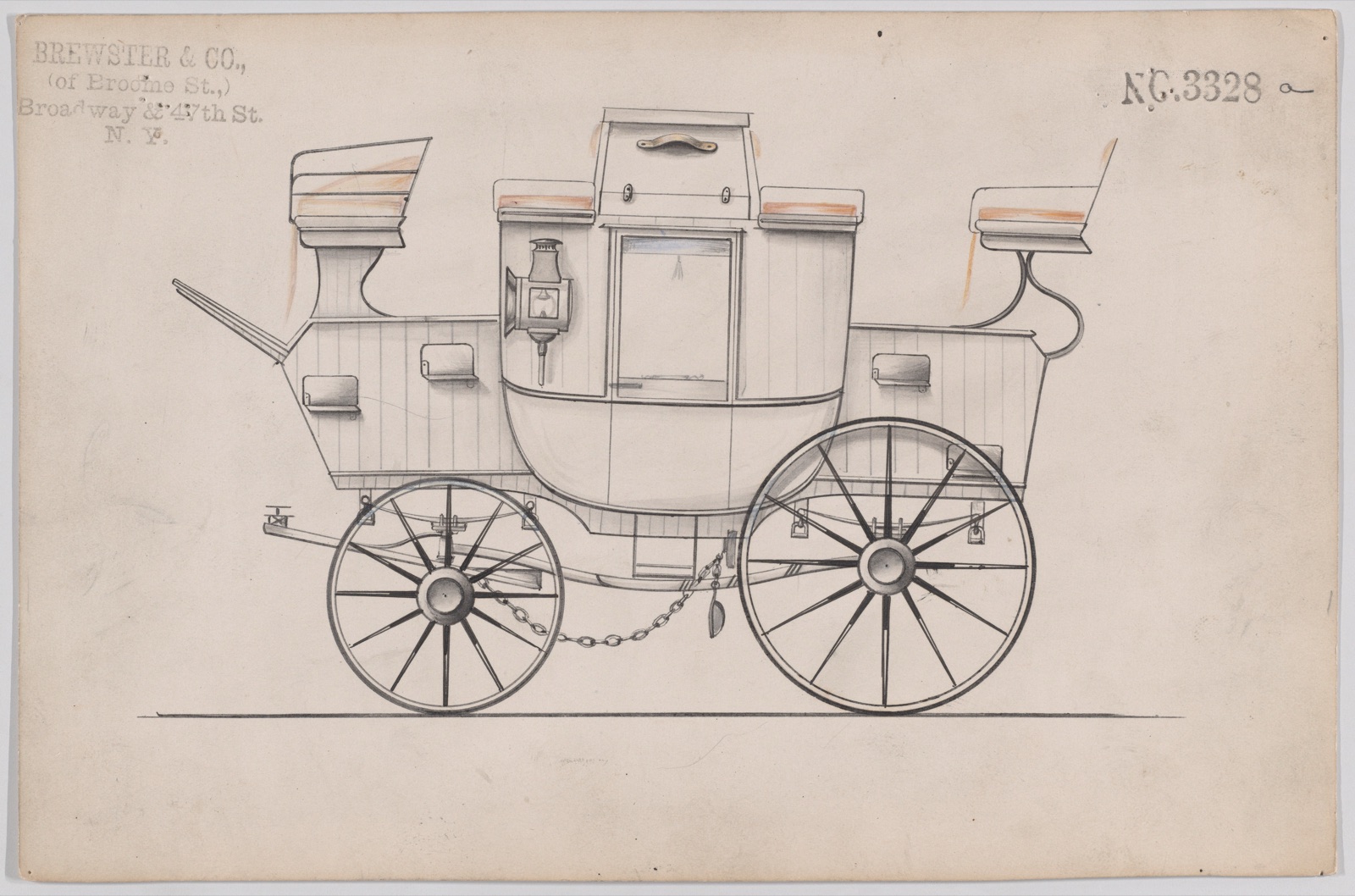 Park Drag #3328a — Brewster & Co.
