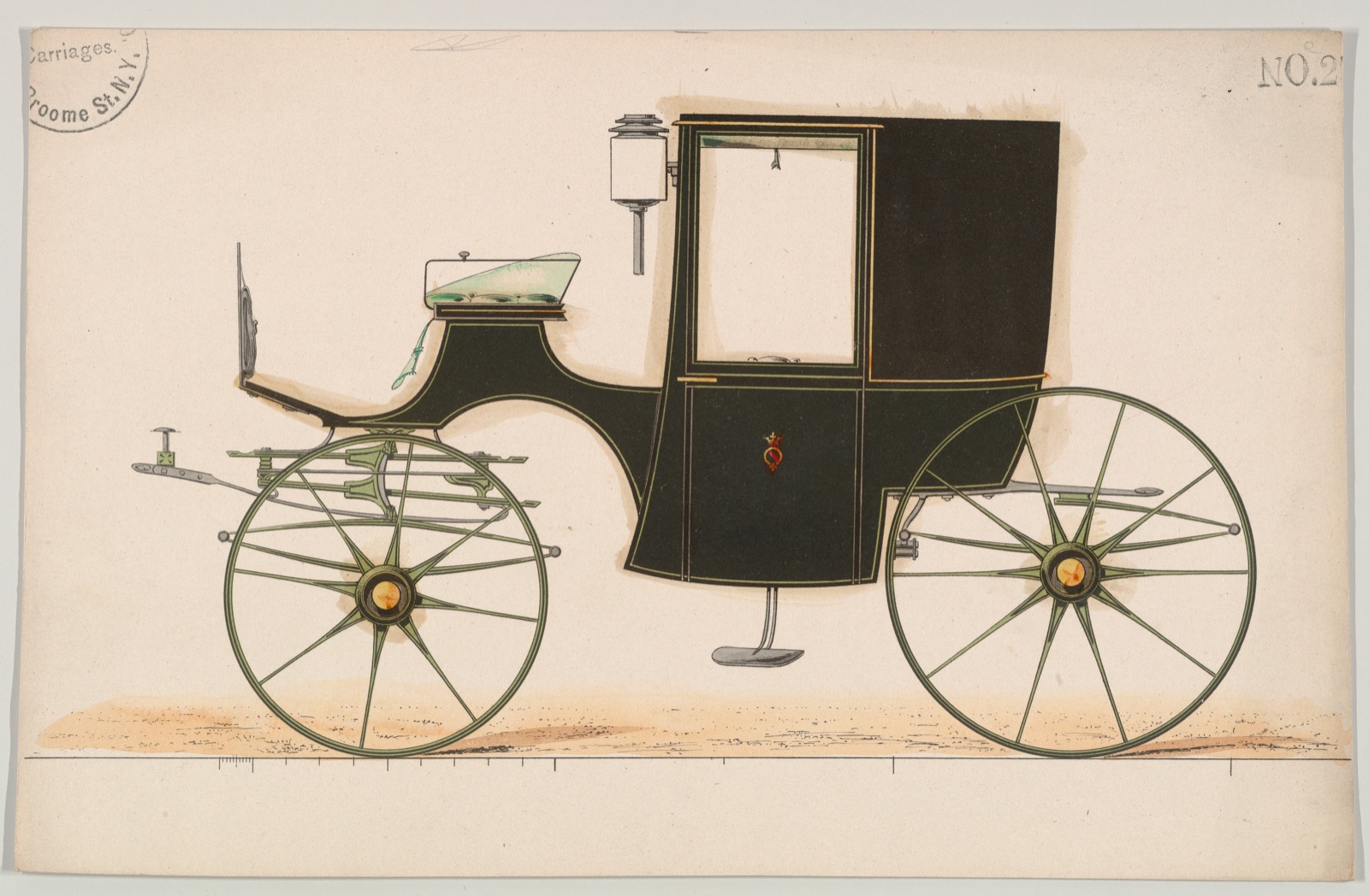 Brougham (unnumbered) — Brewster & Co.