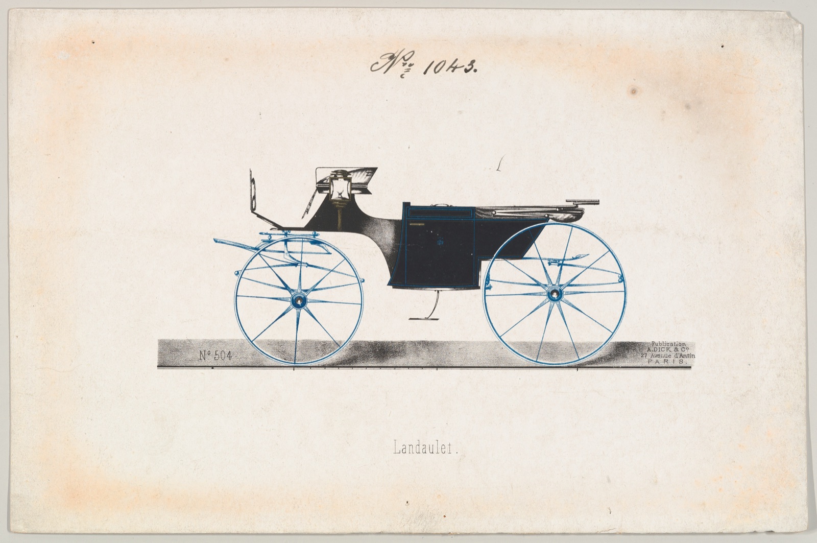 Landaulet #1043 — Brewster & Co.