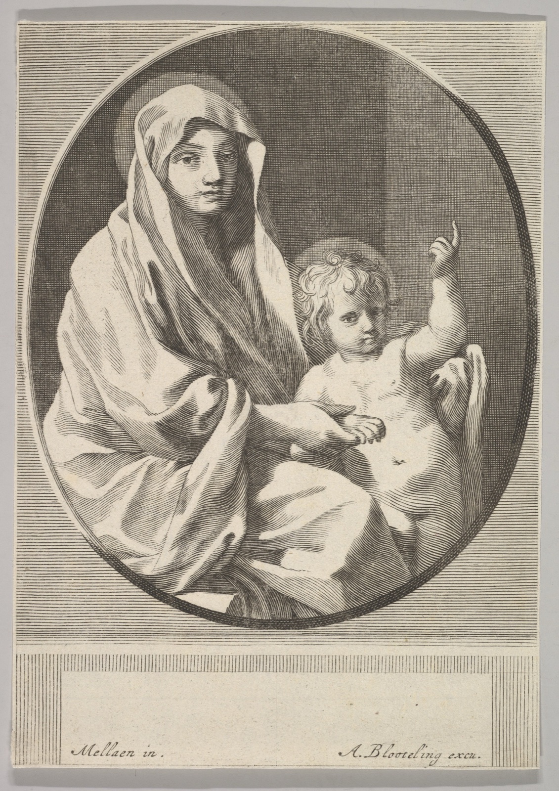 Virgin and Child — Abraham Blooteling