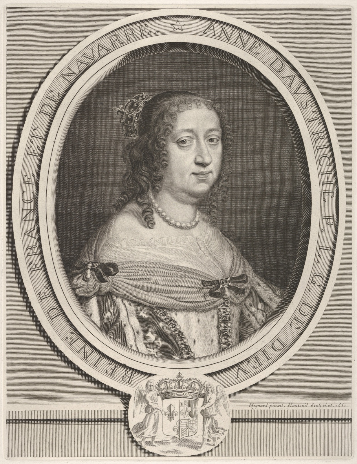 Anne of Austria — Robert Nanteuil