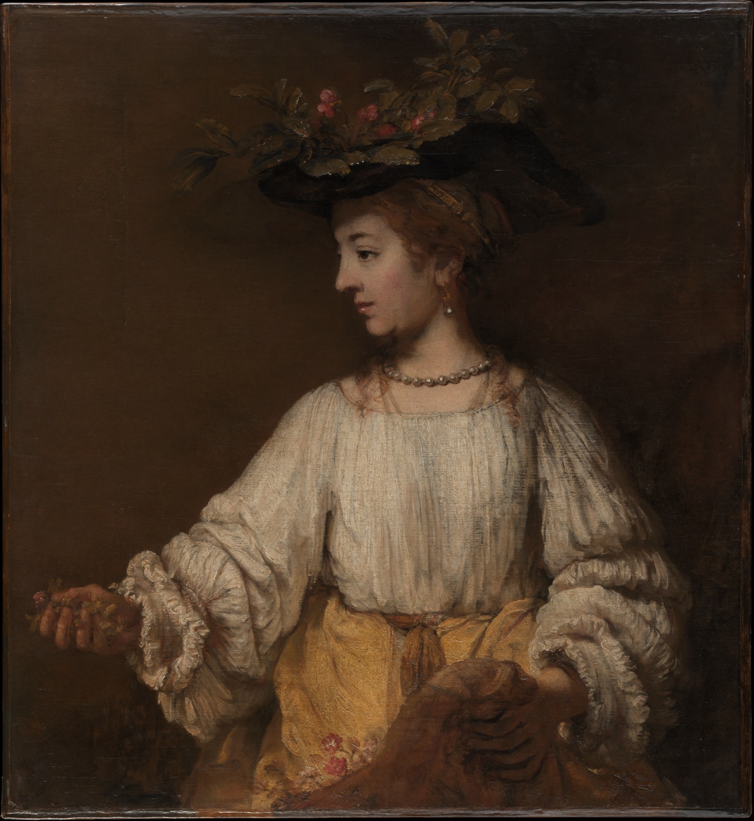 Flora — Rembrandt (Rembrandt van Rijn)