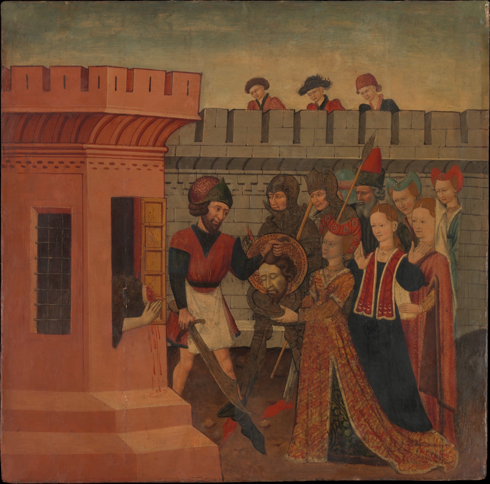 The Beheading of Saint John the Baptist — Spanish (Catalan) Painter
