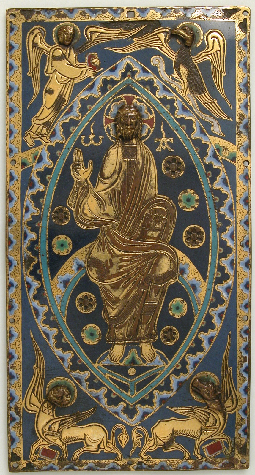 Plaque with Christ in Majesty