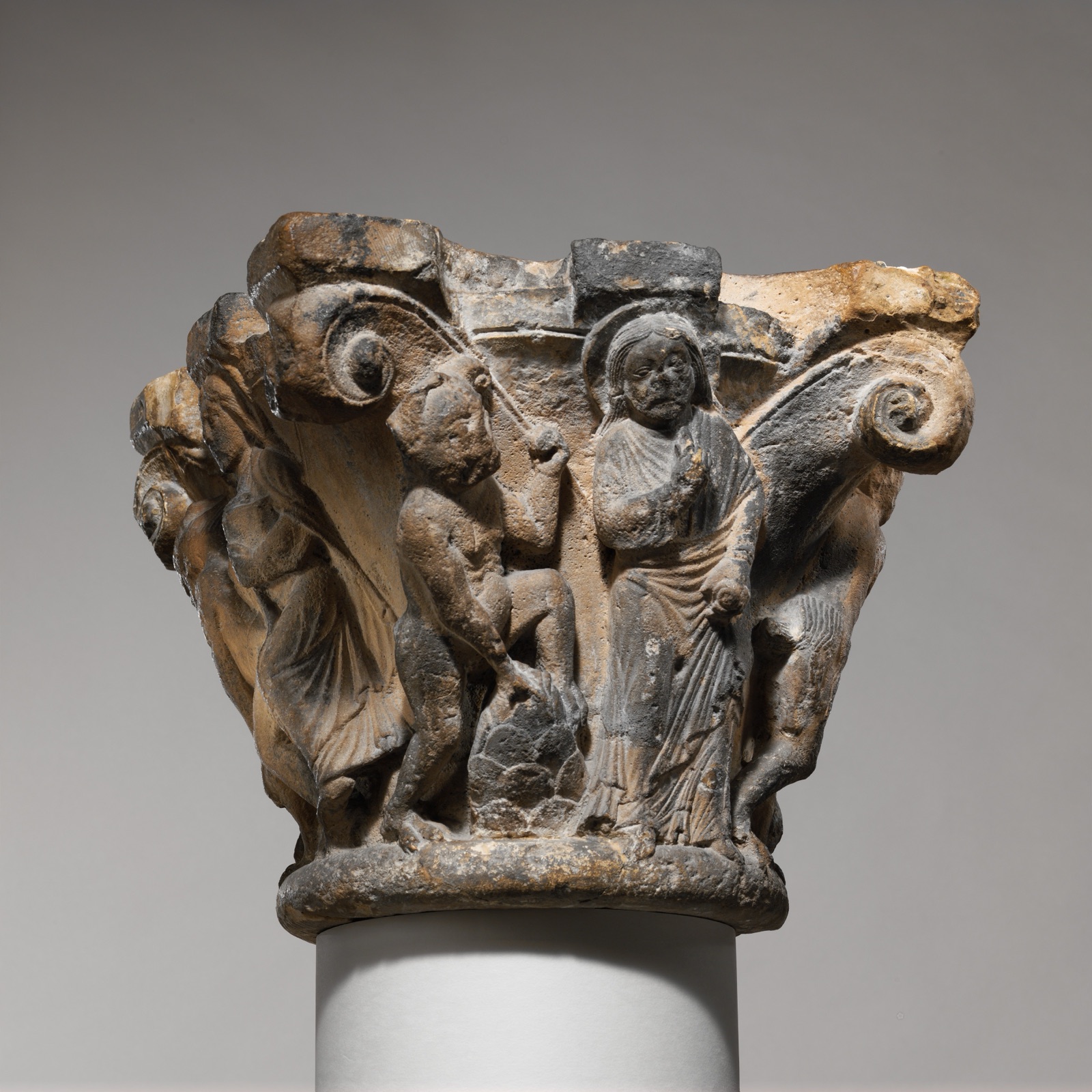 Capital with the Temptation of Jesus
