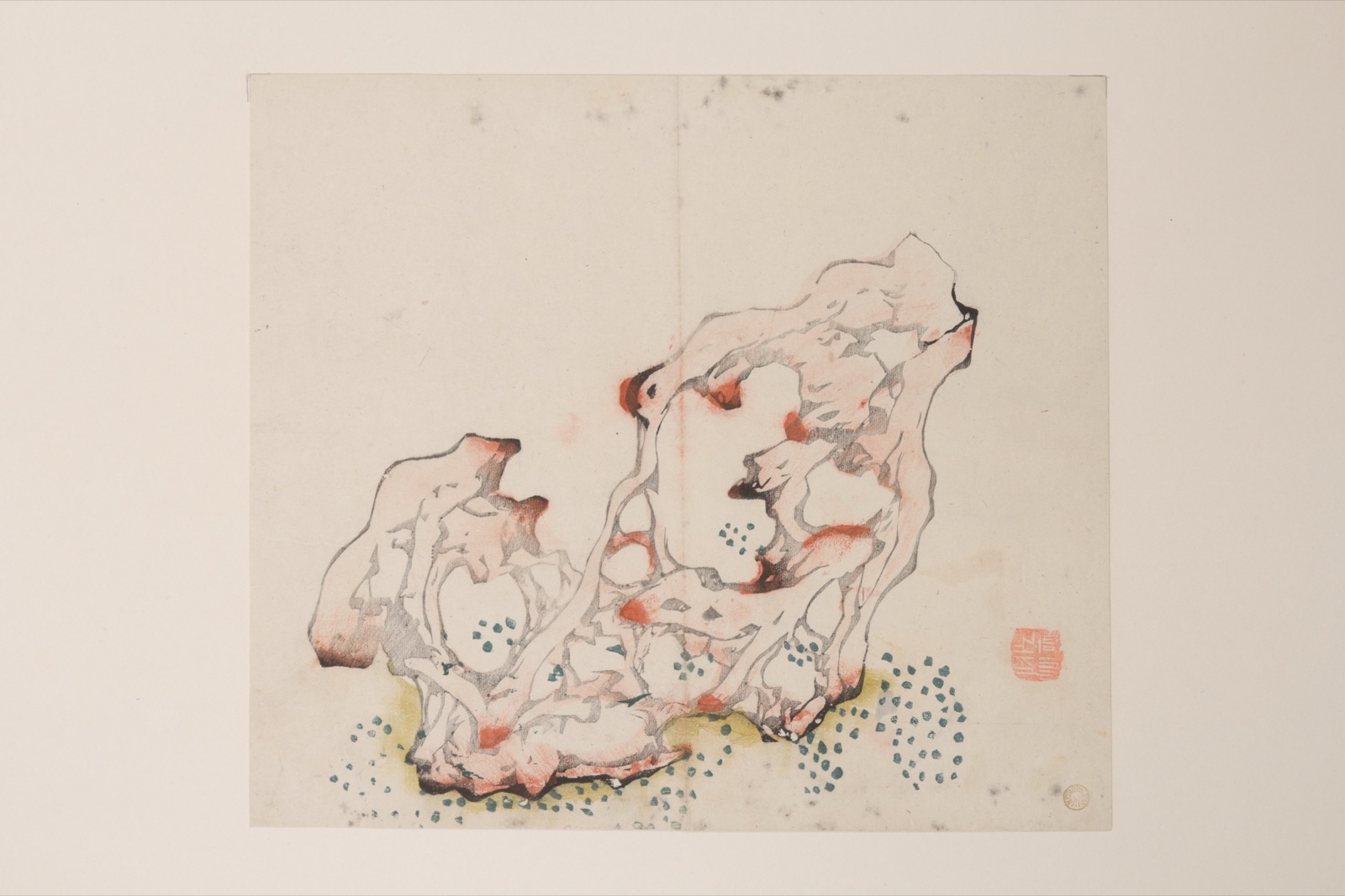 Page from the Ten Bamboo Studio Manual of Painting and Calligraphy — Hu Zhengyan