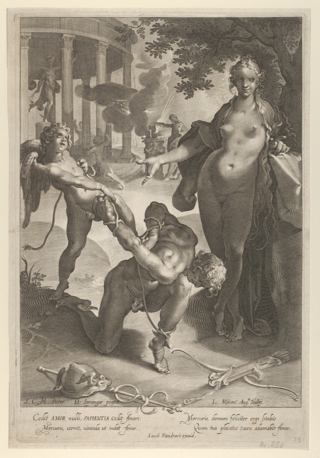 Venus and Cupid Bind Mercury — Lucas Kilian