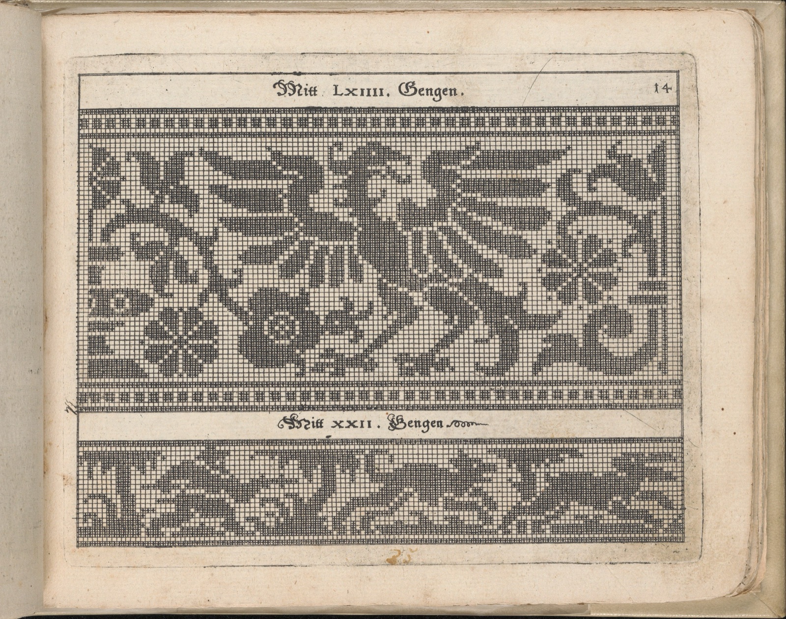 Schön Neues Modelbuch (Page 19 recto) — Johann Sibmacher