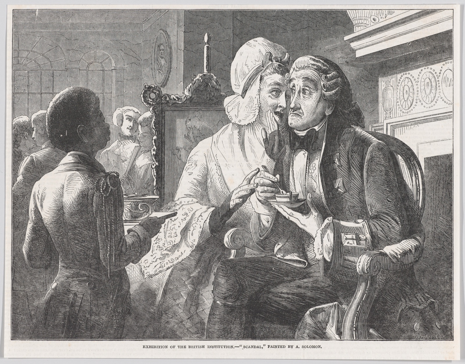 Scandal, from "Illustrated London News" — Thomas Heaviside