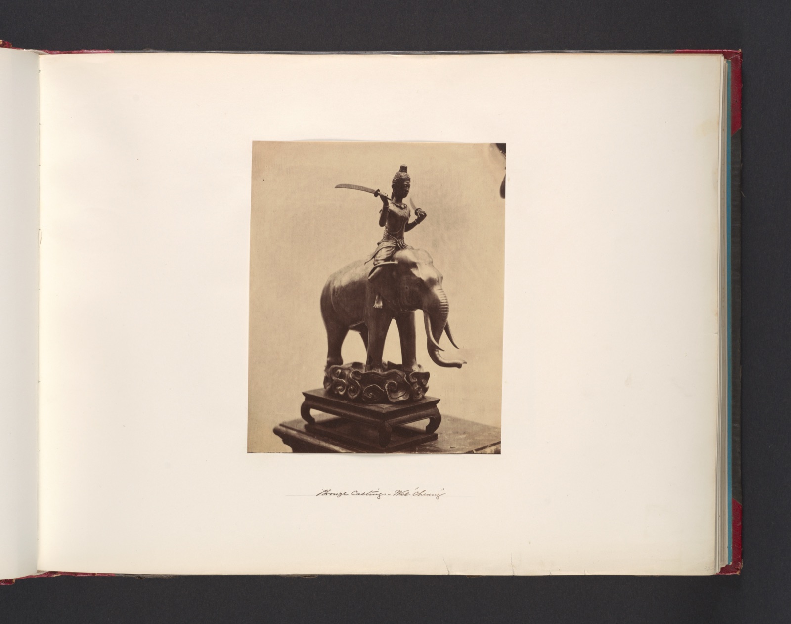 "Bronze Casting Wat "Cheang" — John Thomson