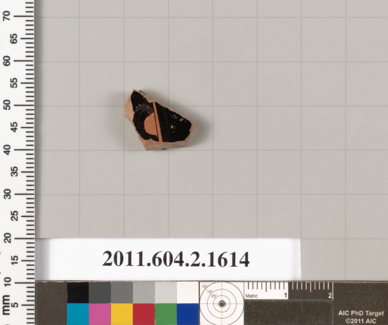 Terracotta fragment of a skyphos (deep drinking cup)