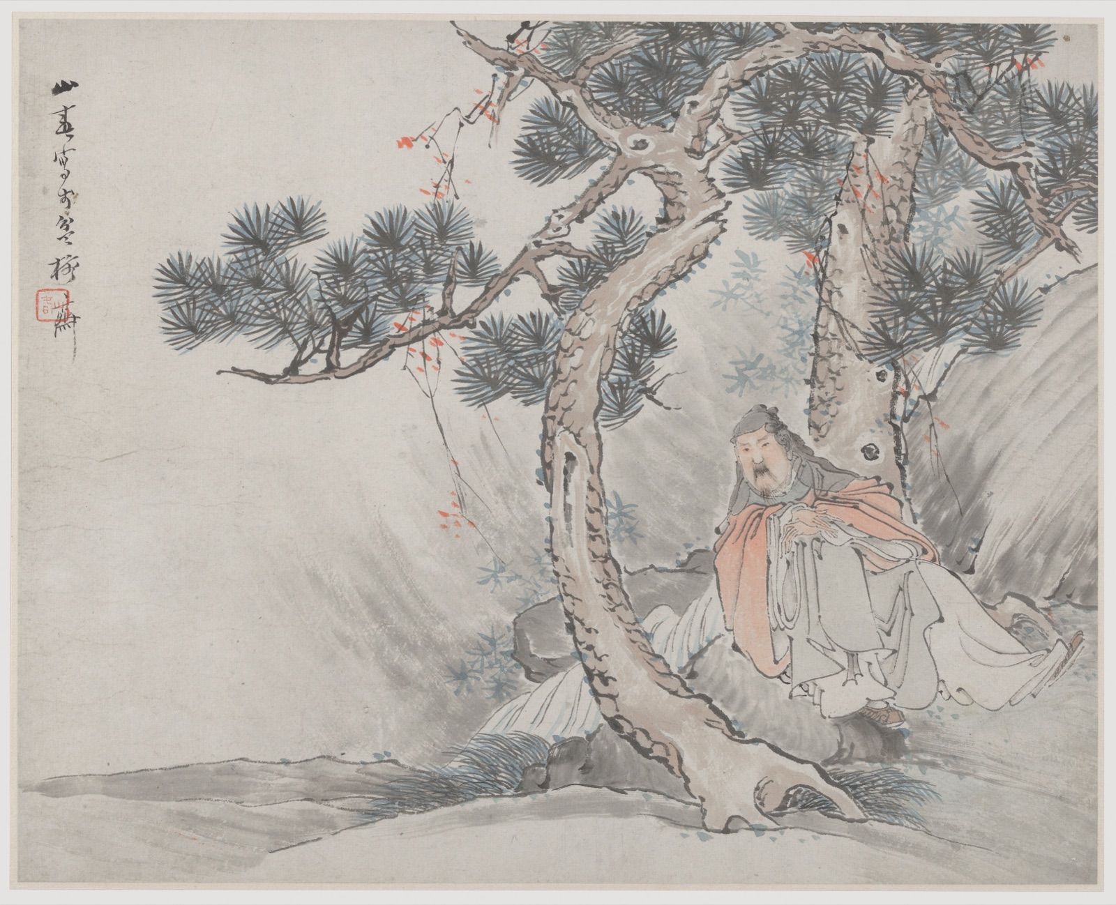 Scholar in Landscape — Sha Fu