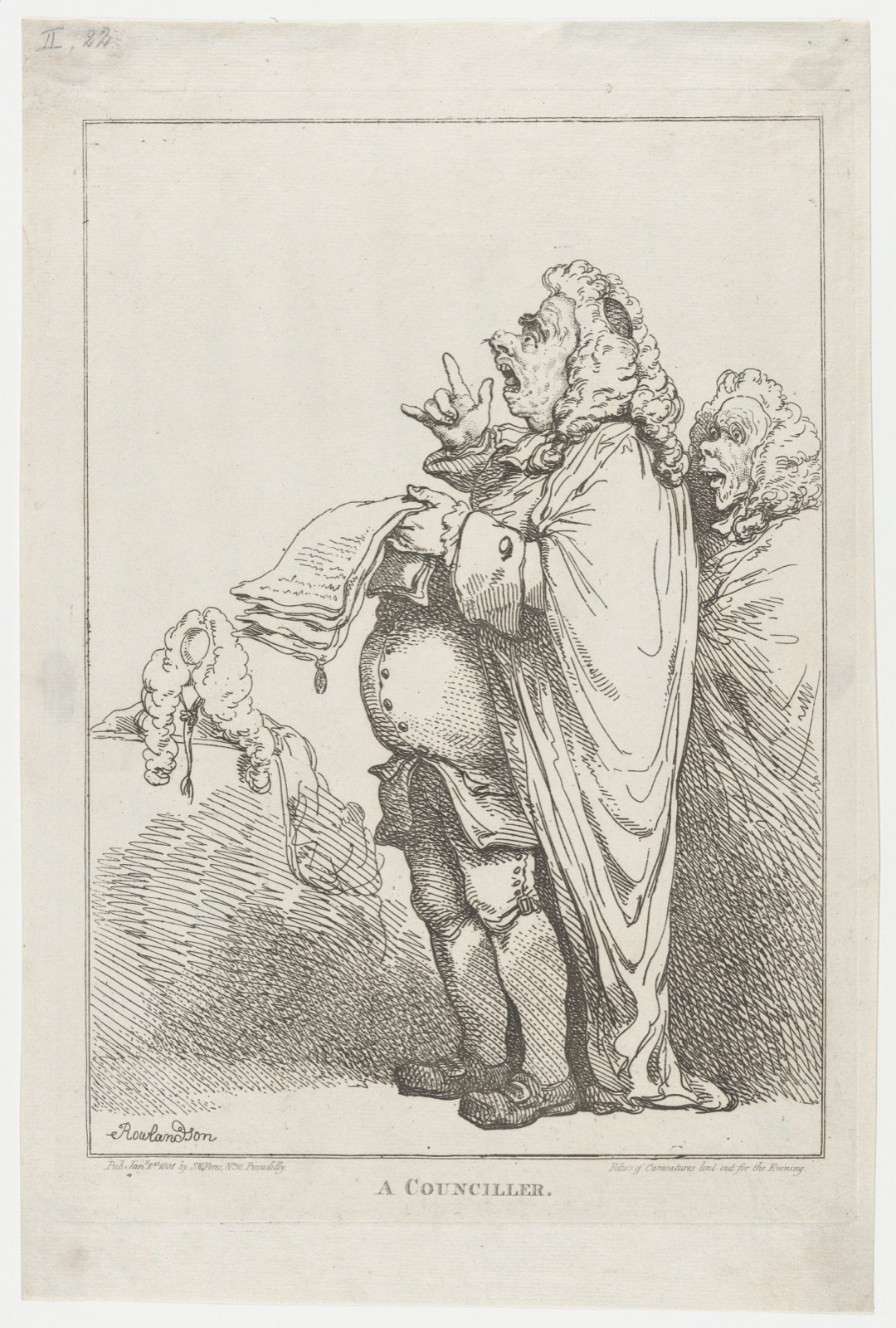 A Counciller [sic] — Thomas Rowlandson