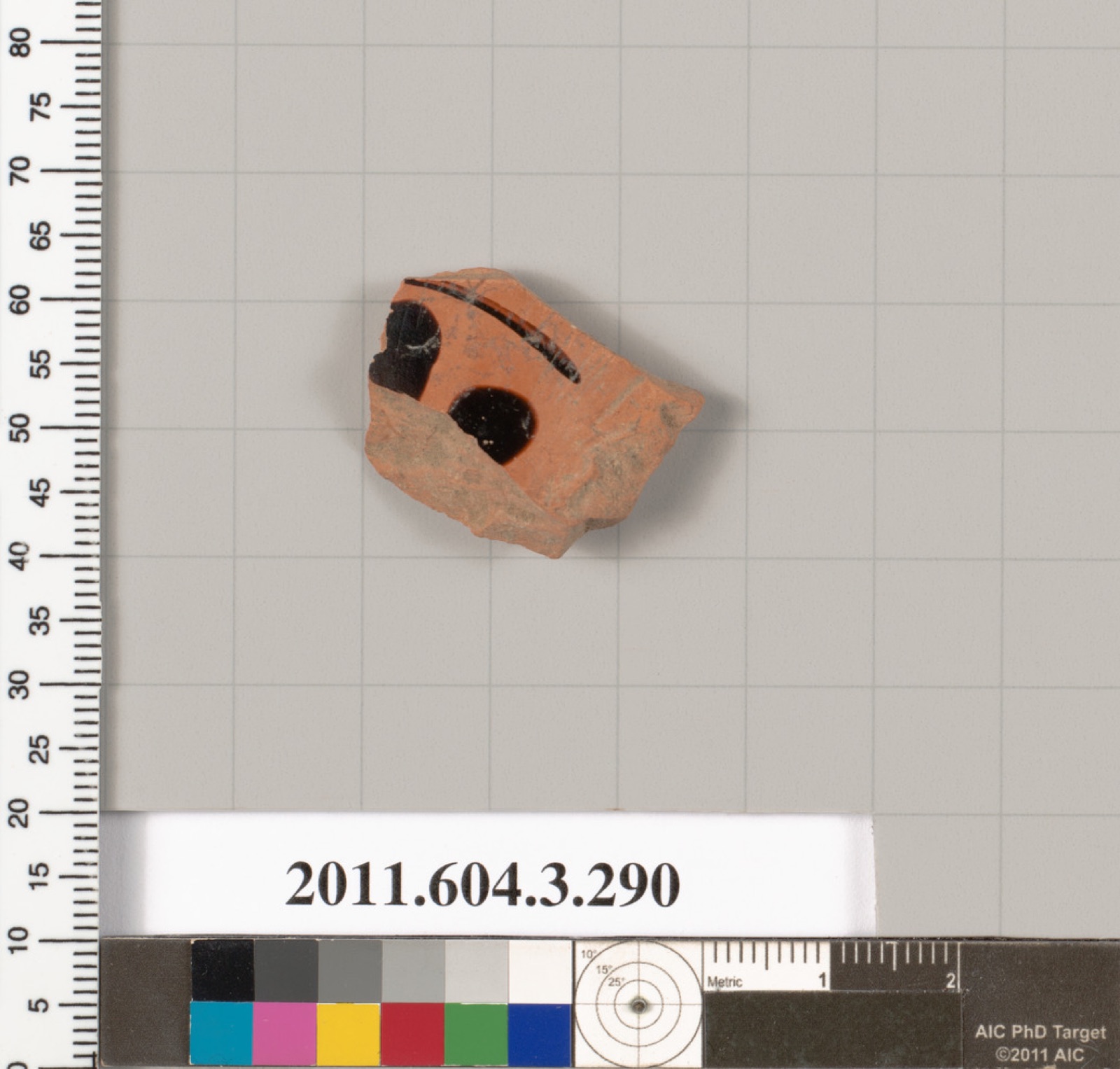 Terracotta fragment of a neck-amphora (jar)