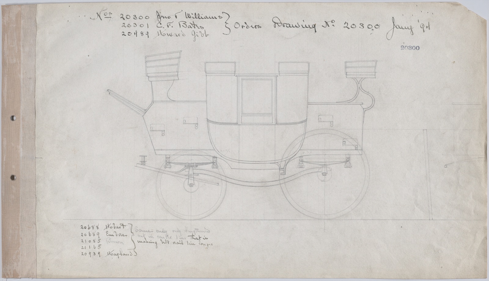 Park Drag #20300 — Brewster & Co.