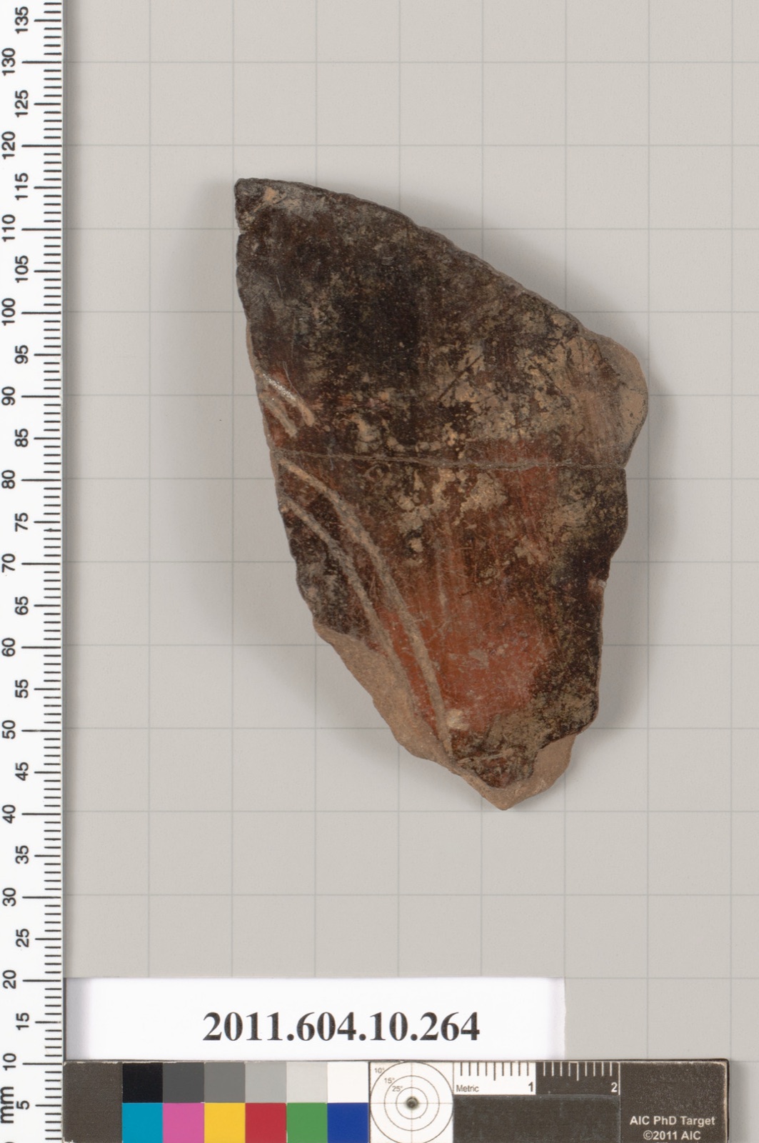 Terracotta fragment of an undetermined shape