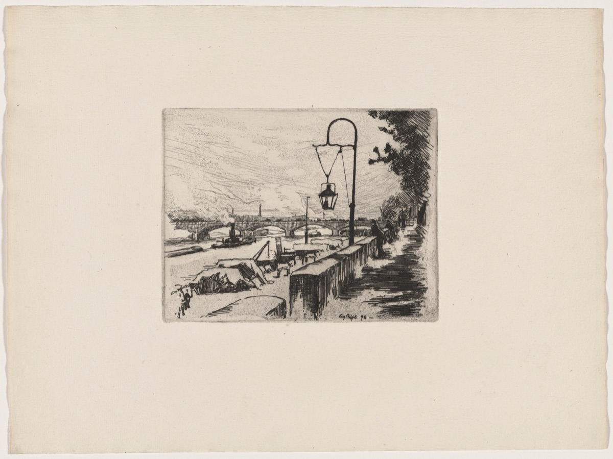 Le pont d'Austerlitz — Eugène Béjot