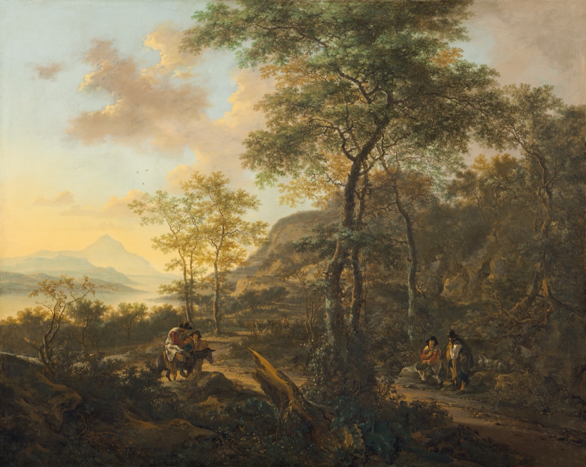 An Italianate Evening Landscape — Jan Both