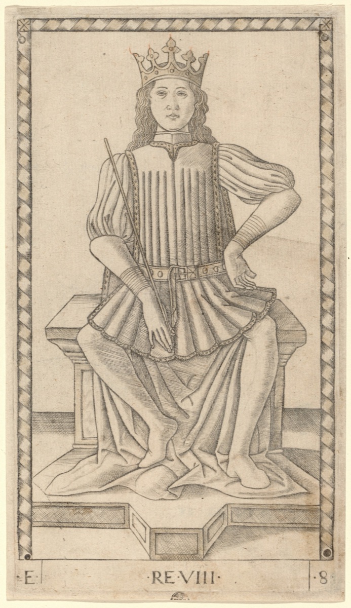 Re (King) — Master of the E-Series Tarocchi