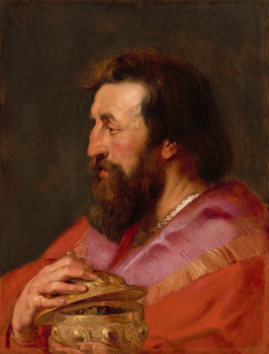 Head of One of the Three Kings: Melchior, The Assyrian King — Sir Peter Paul Rubens and Studio