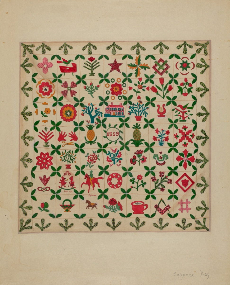 Applique Quilt — Suzanne Roy