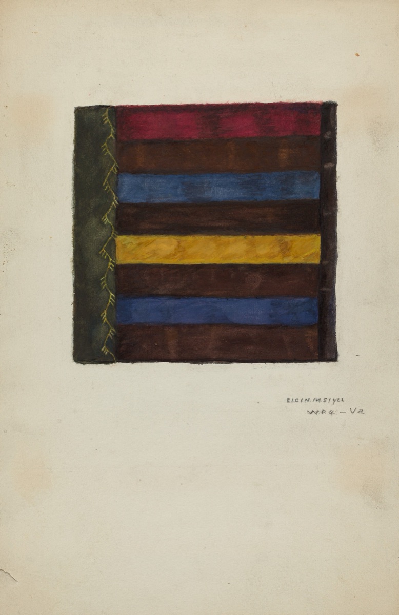 Silk Quilt - Roman Stripe — Elgin Moncure Styll