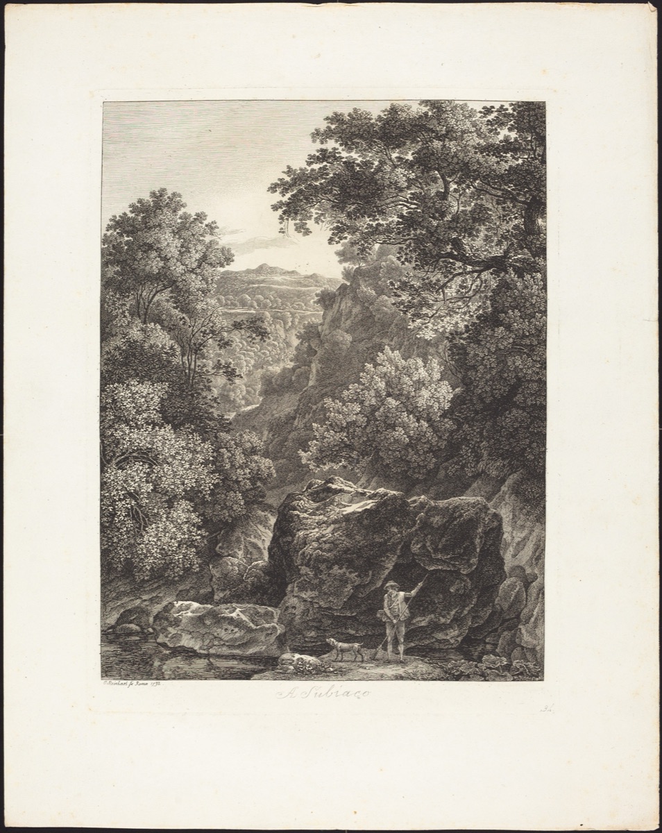 A Subiaco — Johann Christian Reinhart