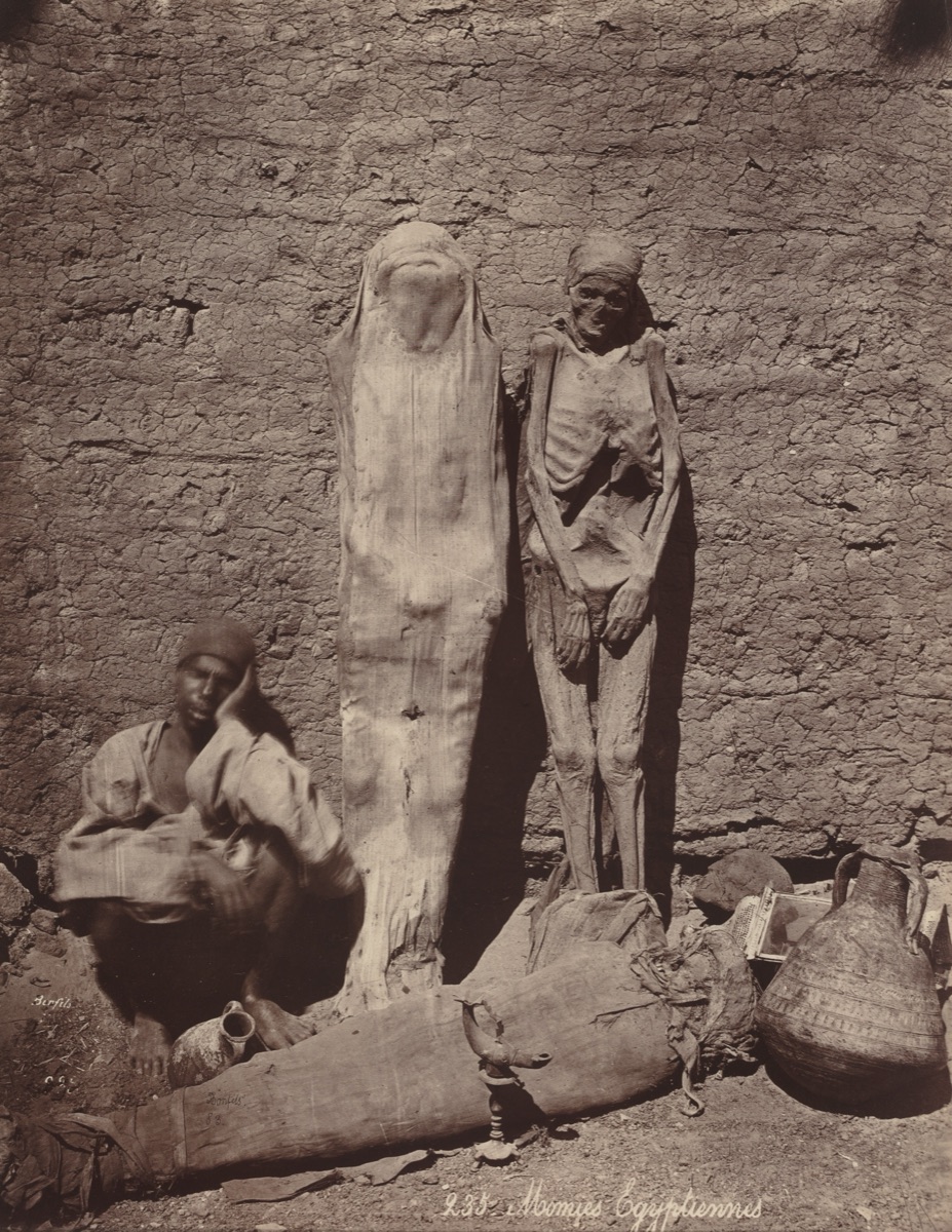 Momies Egyptiennes (Egyptian Mummies) — Félix Bonfils