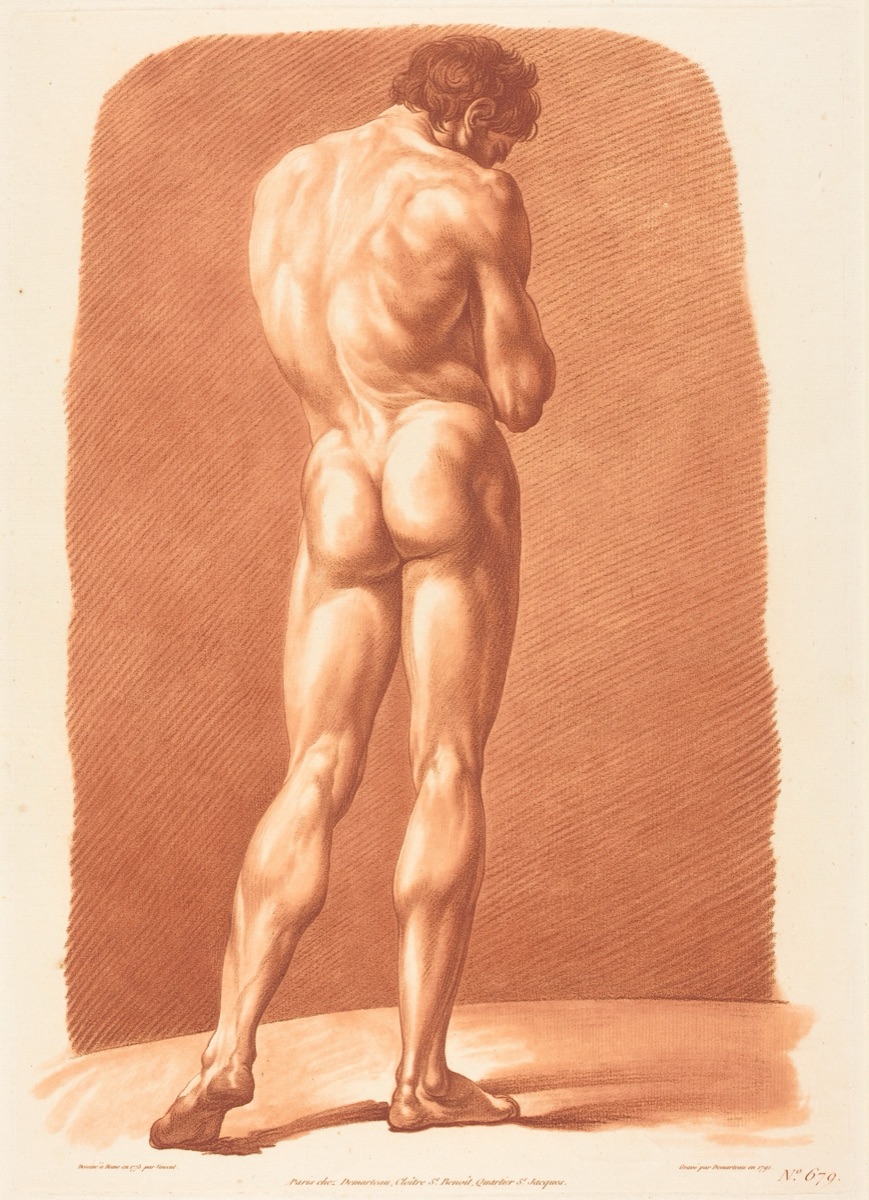 Academy (679) — Gilles-Antoine Demarteau after Jean-Jacques-François Le Barbier
