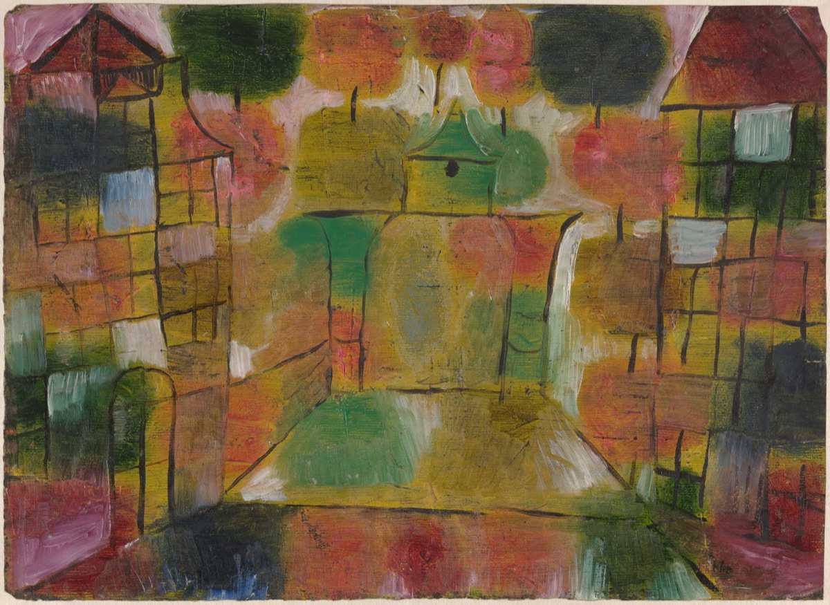 Baum und Architektur--Rhythmen (Tree and Architecture--Rhythms) — Paul Klee