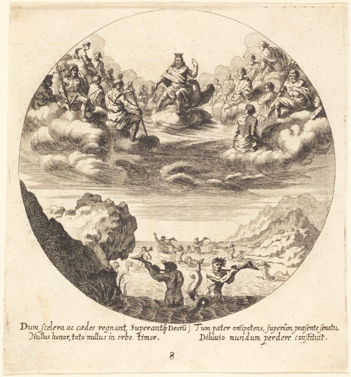 Jove and the Gods — Georg Andreas Wolfgang the Elder